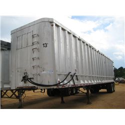 FABREX 48' ALUMINUM LIVE BOTTOM T/A TRAILER, S/N 2A9SWF8B4RT053438, 11R22.5 TIRES