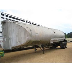TRAILMOBILE 8,600 GALLON T/A WATER TANKER, S/N 5-05650, 10.00-20 TIRES