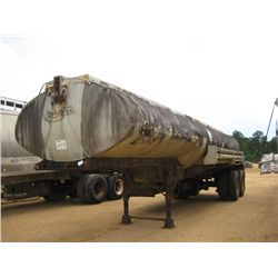 1968 HEIL 5000 GALLON TANKER TRAILER T/A, S/N 918650, 10.00R20 TIRES (COUNTY OWNED)