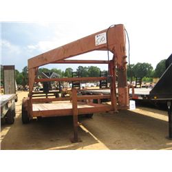 78" X 16' T/A GOOSENECK TRAILER, S/N, ST225/75R15 TIRES