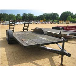 6'X16' T/A TAG TRAILER, RAMPS, P235/75R15 TIRES