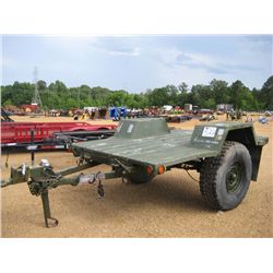 S/A TRAILER M116A3 6' X 8' MILITARY, S/N 564255, 37X12.50R16.5LT TIRES