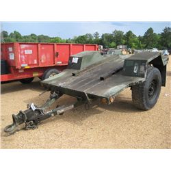 S/A TRAILER M116A3 6' X 8' MILITARY, S/N 584697, 37X12.50R16.5LT TIRES