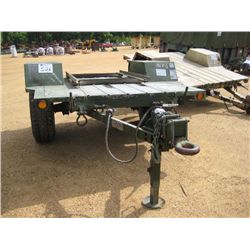 S/A TRAILER M116A3 6' X 8' MILITARY, S/N 584737, 37X12.50R16.5LT TIRES
