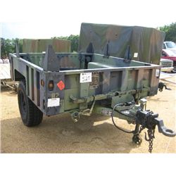 S/A CARGO TRAILER M1101, S/N 04809, 7' X 7'