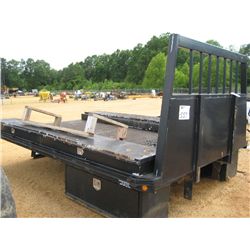12' PRO PERFORMANCE FLATBED TRUCK BODY, S/N 012048, W/TOOL BOXES