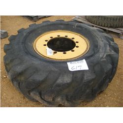 (1) 16.00-24 TIRE & RIM