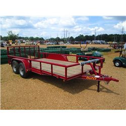 1984 HEFTY T/A TAG TRAILER, S/N 5NKBU1623EP007803