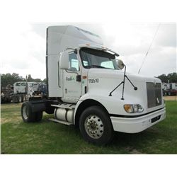 2008 INTERNATIONAL 9200i SBA 4X2 S/A TRUCK TRACTOR, S/N 2HSCDSBR88C655799, C13 CAT DIESEL ENG, 10 SP