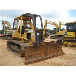 JOHN DEERE 650G LGP CRAWLER TRACTOR, S/N 814173, 6 WAY BLADE, CANOPY, SWEEPS, SCREENS, METER READING