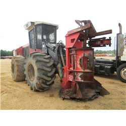 PRENTICE 2470 FELLER BUNCHER, S/N PB19454, 20" SAW, ECAB W/ AIR, 28L26 TIRES