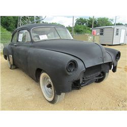 1949 CHEVROLET COUPE, S/N 8HKC14797, STRAIGHT 6 CYL ENG, 3 SPD TRANS