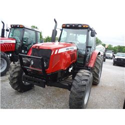 MASSEY FERGUSON 5465 4x4 FARM TRACTOR, S/N T149011 (08 YR) 100 HP, DYNA 4 TRANS, 3 PTH, PTO, 3 HYD R