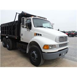 2005 STERLING ACTERRA ACTERRA T/A DUMP TRUCK, S/N 2FZHCHDC85AP00909 , 7.2L CAT DIESEL, A/T, 40K REAR