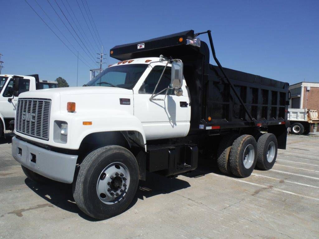2000 GMC C8500 T/A DUMP TRUCK, S/N 1GDT7H4CXYJ526195 , 7.2L CAT DIESEL