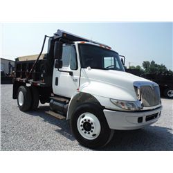 2005 INTERNATIONAL 4300 S/A DUMP TRUCK, S/N 1HTMMAAR45H695488 , 7.6L INTERNATIONAL DIESEL, A/T, 23K 
