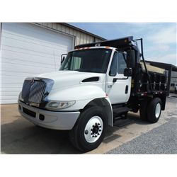2003 INTERNATIONAL 4300 S/A DUMP TRUCK, S/N 1HTMMAAR93H578860, 7.6L INTERNATIONAL DIESEL, A/T, 23K R
