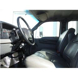 2005 FORD F750XL CREW CAB S/A FLATBED, S/N 3FRNW75F85V190707 , 5.9L CUMMINS DIESEL, A/T, 12' FLATBED