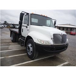 2005 INTERNATIONAL 4200 S/A FLATBED, S/N 1HTMPAFM85H130715 , 6.0L INTERNATIONAL DIESEL, A/T, 12' FLA
