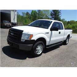 2012 FORD F150XL EXTENDED CAB 4X4 PICKUP TRUCK, S/N 1FTEX1EM8CFB03655 , V6 GAS, A/T, ODOMETER READIN