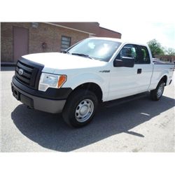 2012 FORD F150XL EXTENDED CAB 4X4 PICKUP TRUCK, S/N 1FTEX1EM6CFB03654 , V6 GAS, A/T, ODOMETER READIN