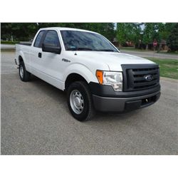 2012 FORD F150XL EXTENDED CAB PICKUP TRUCK, S/N 1FTEX1CM7CFB27075 , V6 GAS, A/T, ODOMETER READING 51