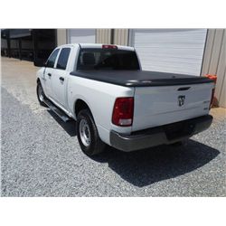 2011 DODGE RAM 1500 CREW CAB 4X4 PICKUP TRUCK, S/N 1D7RV1CP7BS687532 , V8 GAS, A/T, BED COVER, ODOME