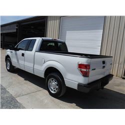 2011 FORD F150XL EXTENDED CAB PICKUP TRUCK, S/N 1FTEX1CM4BFC07142, V6 GAS, A/T, ODOMETER READING 44,