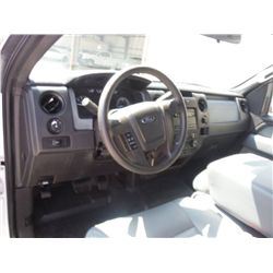 2011 FORD F150XL EXTENDED CAB PICKUP TRUCK, S/N 1FTEX1CMXBFC07176, V6 GAS, A/T, ODOMETER READING 66,