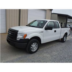 2011 FORD F150XL EXTENDED CAB PICKUP TRUCK, S/N 1FTEX1CM0BFB46887, V6 GAS, A/T, ODOMETER READING 70,