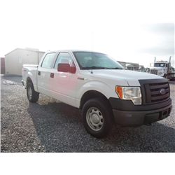 2010 FORD F150XL CREW CAB 4X4 PICKUP TRUCK, S/N 1FTFW1EV9AFB71024, V8 GAS , A/T, BED COVER, ODOMETER