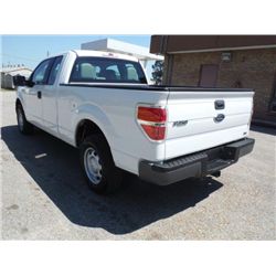 2010 FORD F150XL EXTENDED CAB PICKUP TRUCK, S/N 1FTFX1CV1AFC63308, V8 GAS, A/T, ODOMETER READING 45,
