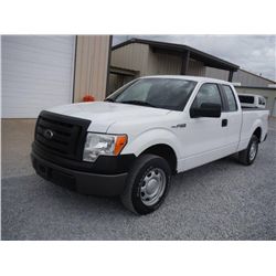 2010 FORD F150XL EXTENDED CAB PICKUP TRUCK, S/N 1FTFX1CVXAKB68303, V8 GAS, A/T, ODOMETER READING 50,