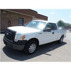 2010 FORD F150XL EXTENDED CAB PICKUP TRUCK, S/N 1FTFX1CV8AKB68333, V8 GAS, A/T, ODOMETER READING 52,