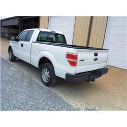 2010 FORD F150XL EXTENDED CAB PICKUP TRUCK, S/N 1FTFX1CV3AKB68305, V8 GAS, A/T, ODOMETER READING 55,