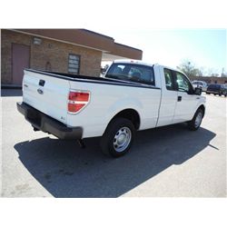 2010 FORD F150XL EXTENDED CAB PICKUP TRUCK, S/N 1FTFX1CV2AKB68327, V8 GAS, A/T, ODOMETER READING 56,