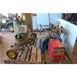 WELDER, SANDBLASTING MACHINE, POWER UNIT