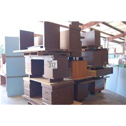 MISC DESKS, BOOKCASES, CABINETS