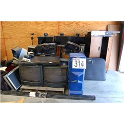 MISC TV'S, VIDEO CONFERENCING SYSTEM, SOUND SYSTEM, VCR'S