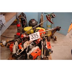 MISC CHAINSAWS, BLOWERS, TRIMMERS, VACUUM, SPRAYER