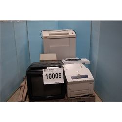 MISC SHREDDER, TV/VCR, PRINTERS