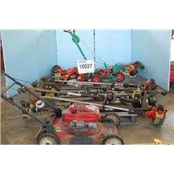MISC TRIMMERS, EDGERS, SAWS, LAWNMOWER