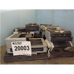MISC PRINTERS, FAX MACHINE, SCANNER