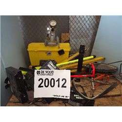 MISC SURVEYING LEVELS, DISTANCE MEASURERS, DATA COLLECTION SYSTEM