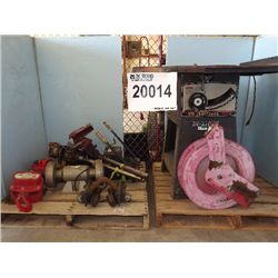 MISC PUMPS, HOIST, GRINDER, JACK, SAW