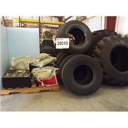 MISC AUTO SUPPLIES, misc auto supplies, tubes, misc batteries: 12v 8d-220, 1100cca (2 ea), filters