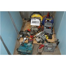 MISC IMPACT WRENCHES, GRINDER, HAMMER DRILL, BATTERY CHARGER