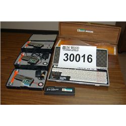 MISC DIGITAL PLANIMETERS, LETTERING SET, RAILROAD CURVES