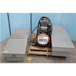 MISC AIR COMPRESSOR, TRUCK TOOLBOXES
