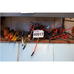 MISC SURVEY PRISMS, MEASURING WHEELS, LEVELS